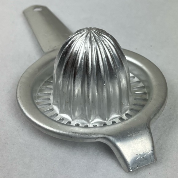 Vintage Kitchen Vintage Citrus Juicer Aluminum Hand Held Lemon